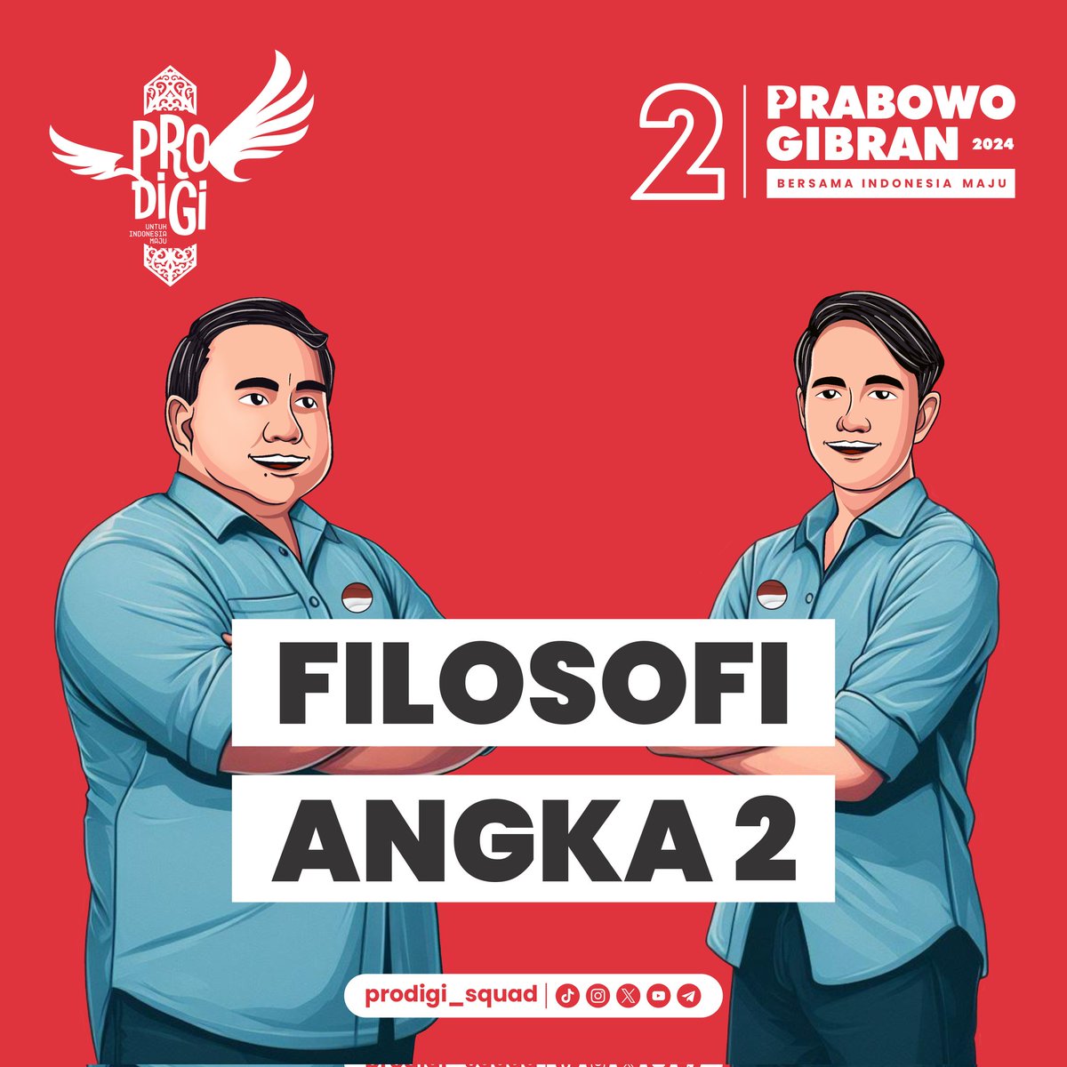 prodigi_squad's tweet photo. 2 bukan hanya sekedar angka. Lebih dari itu, 2 memiliki arti dan makna.

#prodigi #prodigisquad #squadprodigi #prabowogibran #prabowo #gibran #presiden2024 #TKN #jokowi https://t.co/IG03vgpQ0o