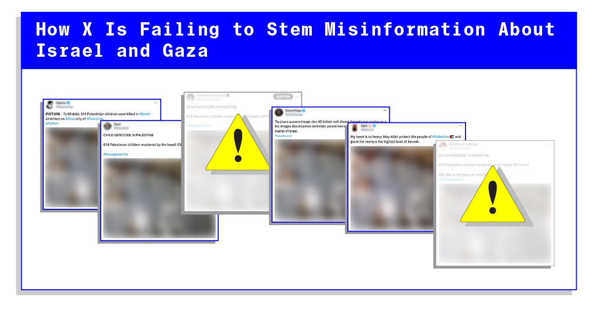 🚨We did an analysis of Elon Musk’s big content moderation bet — the crowdsourced Community Notes system — during the war in Gaza, and found that it was slow and allowed repeat offenders to go viral still. Important piece by <a href="/daveyalba/">Davey Alba</a>, <a href="/DeniseDSLu/">ಠ_ಠ</a>, <a href="/LeonYin/">Leon Yin</a> <a href="/ericfan_journo/">Eric Fan</a>
