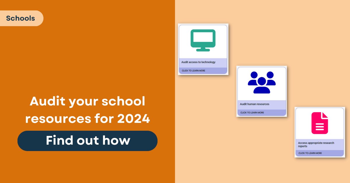 DigiTechHub's tweet image. As the end of the school year approaches, now is a great time to audit your current resources and identify what you have and what will be required, both physical and human.

Find out how: digitaltechnologieshub.edu.au/plan-and-prepa…

#EdTech #AussieEd #TechAudit #DigitalTechnologies #AusCurr