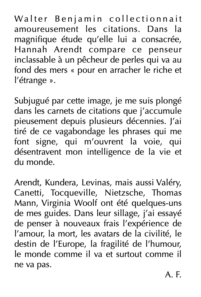 Florian Louis on X: Alain Finkielkraut - Pêcheur de perles À paraître en  janvier chez Gallimard  / X