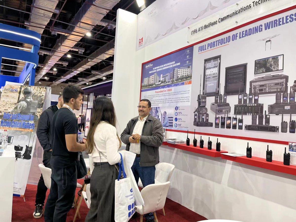 Belfonecom's tweet image. Cairo ICT2023 is Ongoing 😆
✨1F6-A1, Hall 1 of  Egypt international exhibition center✨.
We sincerely looking forward to seeing you.👋🏼 🩵
#CairoICT #trunking #twowayradio #walkietalkie #DMR #analog #adhoc #repeater #cairo