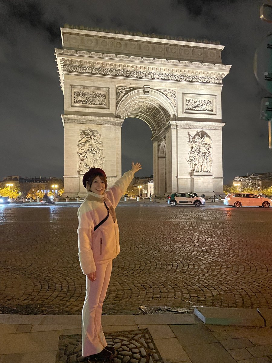 senafiS's tweet photo. 2週間ほどヨーロッパ旅行行ってきましたよ

#Paris
#凱旋門
#憧れの
#パリジェンヌ https://t.co/h8FJdcnggf