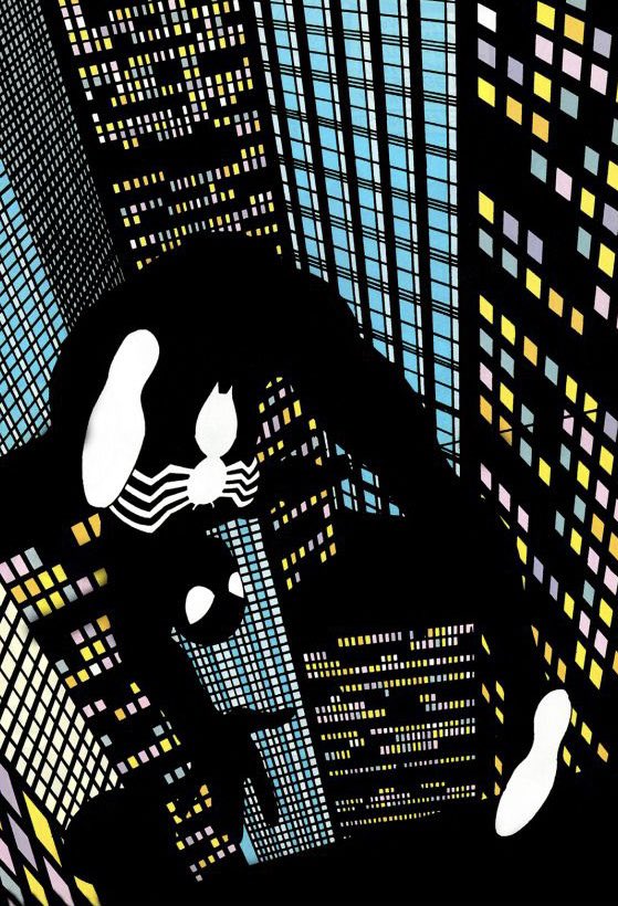 neilaglet's tweet photo. Just putting it out there that if they do spider-man’s black suit again in the movies it should be like vanta black, not shiny or textured or anything, like the aliens in Attack the Block https://t.co/1nYgSSNC4p