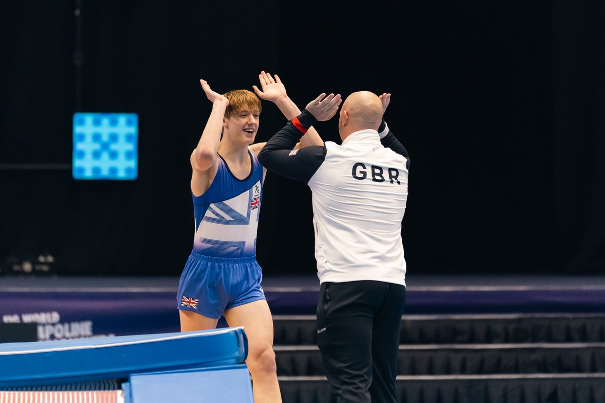 gymnastics's tweet image. There will never be another first ☝️

For these 🌟starlets🌟, history at the first Junior Worlds for trampoline gymnastics will always be something special.

Read more 👉 bit.ly/TRAJrs2023Revi…

📷: Morgan Harlow - LOC photographer

#Trampoline #TRAWorlds2023 #WTGC2023
