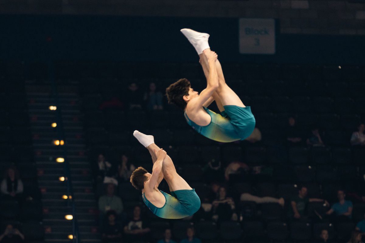 gymnastics's tweet image. There will never be another first ☝️

For these 🌟starlets🌟, history at the first Junior Worlds for trampoline gymnastics will always be something special.

Read more 👉 bit.ly/TRAJrs2023Revi…

📷: Morgan Harlow - LOC photographer

#Trampoline #TRAWorlds2023 #WTGC2023