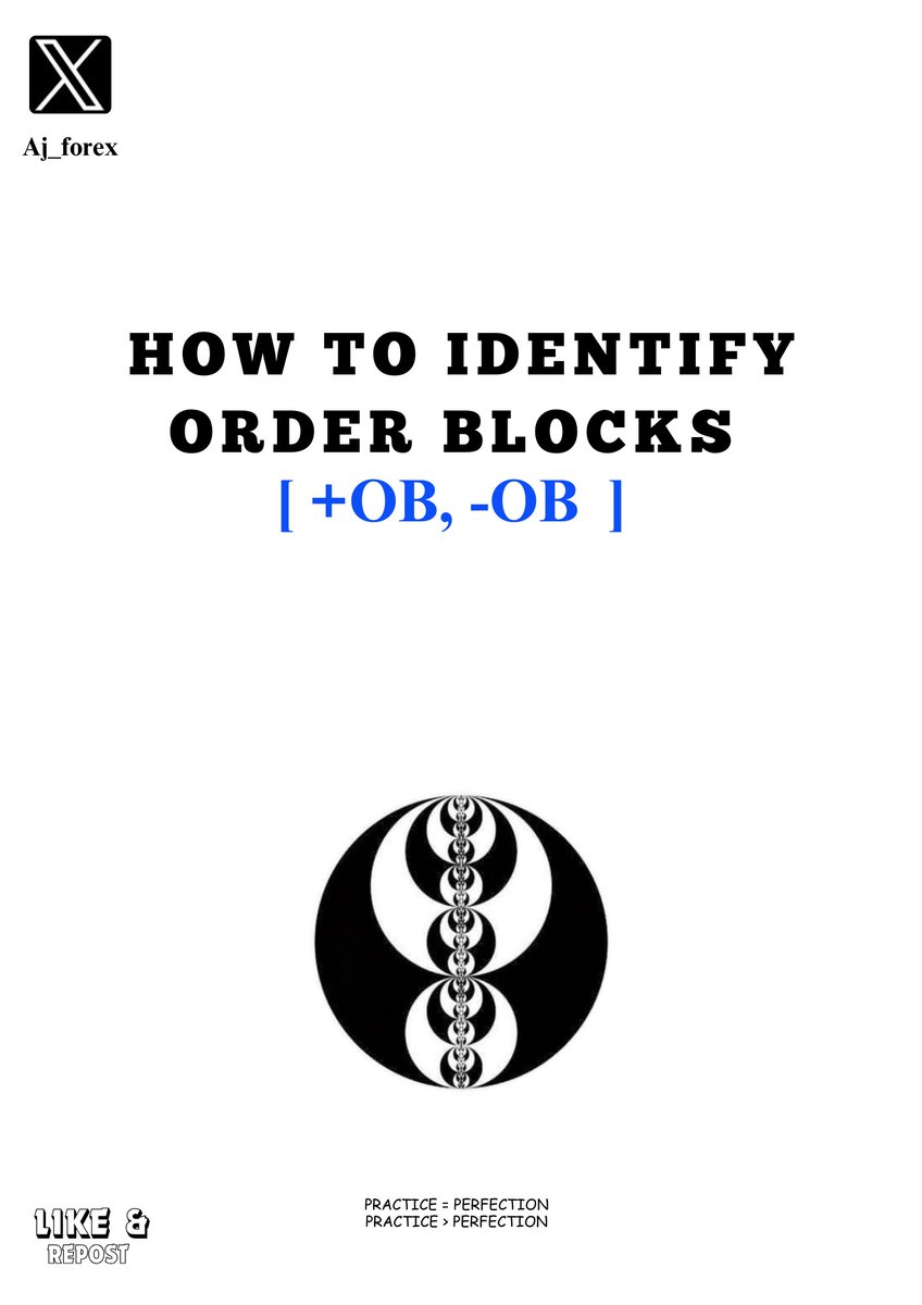 tradeX369's tweet photo. 📑• How to identify orderblock 📷  “ types, chart examples and illustrations ”  
Thread 📷 https://t.co/W5GAlrO3uF