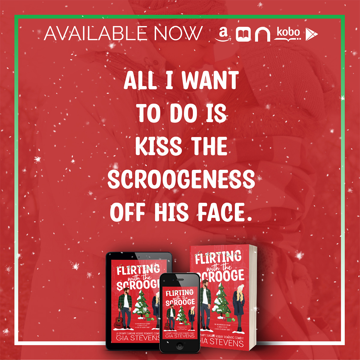 Flirting with the Scrooge (Harbor Highlands Series) by Gia Stevens is LIVE!
𝗦𝘁𝗮𝗿𝘁 𝗿𝗲𝗮𝗱𝗶𝗻𝗴 𝘁𝗼𝗱𝗮𝘆!
Amazon➜ geni.us/FTWScrooge_AMZ

#FlirtingWithTheScroogeRelease #NewRelease  #GiaStevensAuthor #HarborHighlandsSeries #MustRead #HolidayRomance #steamyRomcom