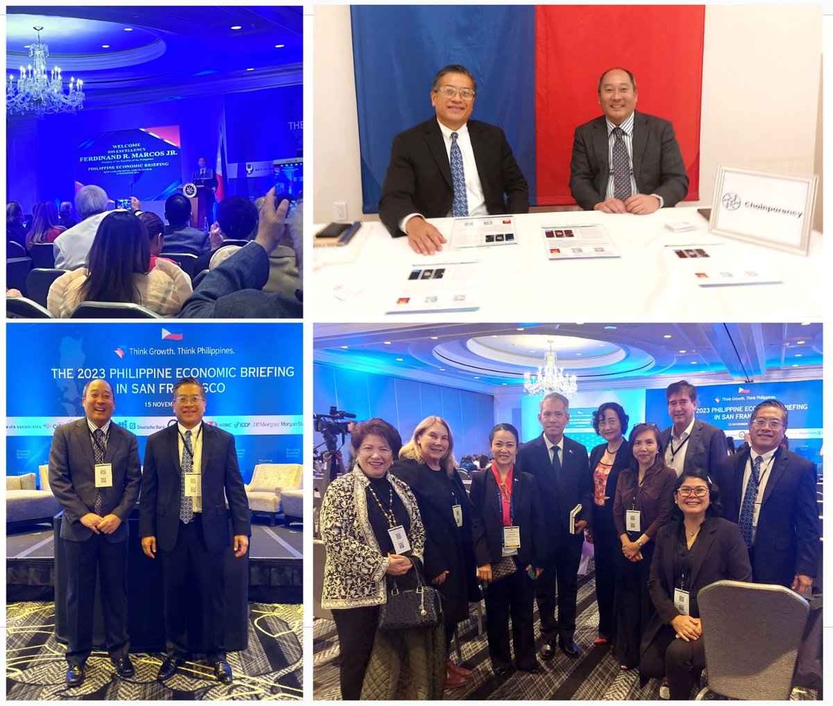 chainparency's tweet photo. Exciting week for the Chainparency team, who was in San Francisco to attend the APEC Summit. The visit was highly productive, insightful, and a wonderful opportunity for new partnerships and friendships. https://t.co/GlepjkTW5z