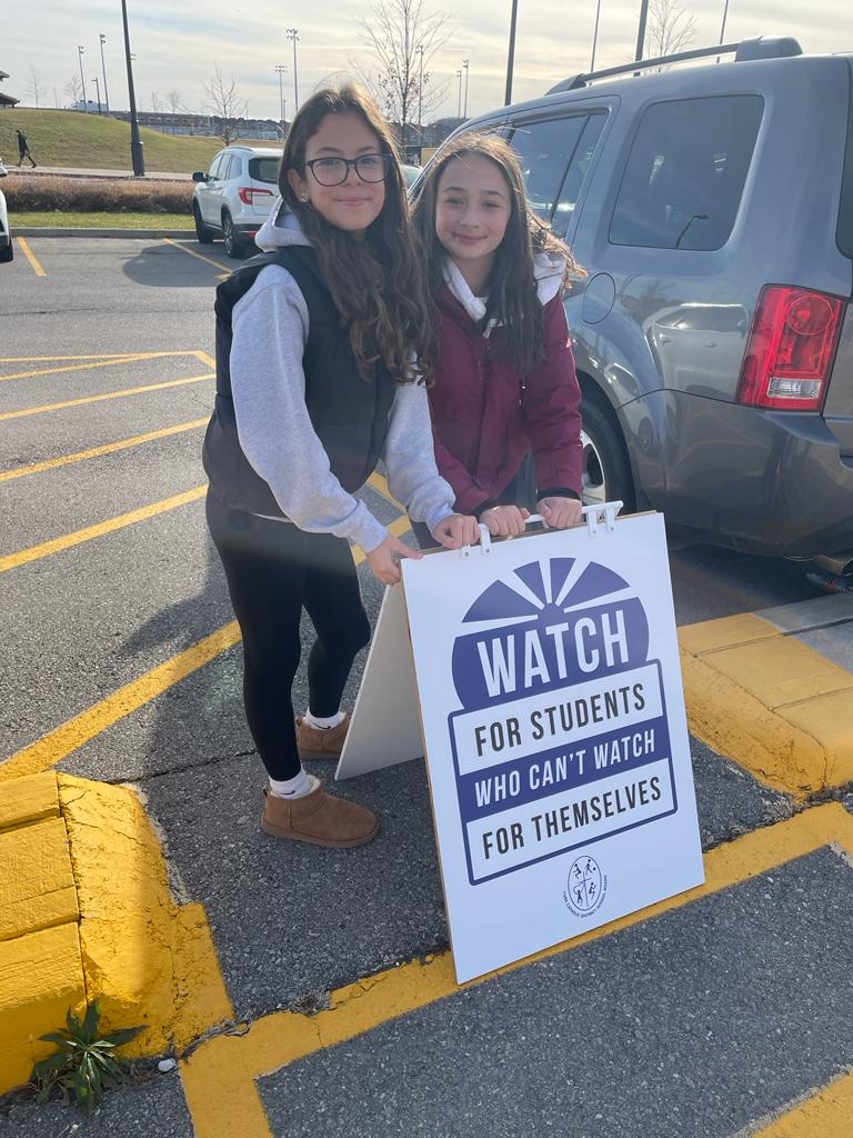 GNA's Active School Travel Committee at work! Putting out signs to keep our students safe. Please drive with caution. Safety is key! <a href="/YCDSB/">York Catholic District School Board</a> <a href="/DomenicScuglia/">Domenic Scuglia -</a> <a href="/ycdsb_AST/">YCDSB Active School Travel</a> <a href="/WigstonJennifer/">Jennifer Wigston 🙏🏼 📿 🛐 🇺🇦</a>