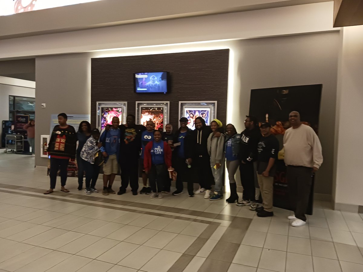 We don't know where we'd be without you. Thanks for going to the movies with us. Thank you to @amctheatres for welcoming us. #autismacceptance #iamcollegelife #autismfriendly #autismmom
