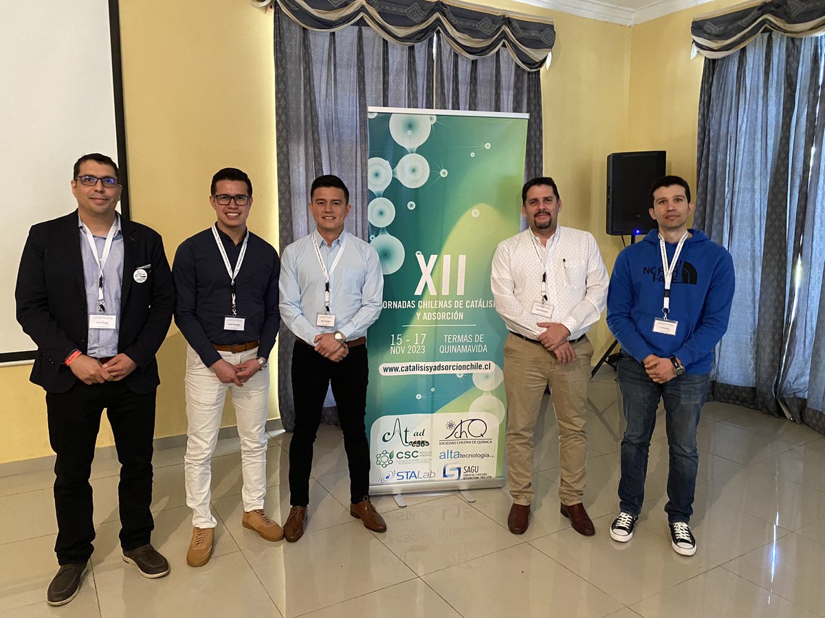 S. Alejandro-Martín (@sam_phd) on Twitter photo Alumnos y profesores de <a href="/LCGPA_UBB/">LCGPA UBB</a>  y @LptcUbb participaron en las Jornadas de Catálisis y Adsorcion 2023. <a href="/vripubb/">Vicerrectoría de Investigación y Postgrado</a> <a href="/IngenieriaUBB/">Facultad Ingeniería UBB</a> Alumnos y profesores de <a href="/LCGPA_UBB/">LCGPA UBB</a>  y @LptcUbb participaron en las Jornadas de Catálisis y Adsorcion 2023. <a href="/vripubb/">Vicerrectoría de Investigación y Postgrado</a> <a href="/IngenieriaUBB/">Facultad Ingeniería UBB</a>