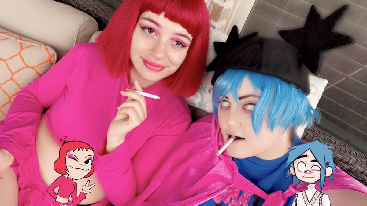 nochancesNED's tweet photo. Gorillaz cosplay! @gorillaz @Damonalbarn @bootiebrownOG #2D #2Dcosplay #Noodle #Noodlecosplay #gorillaz #gorillazcosplay #cosplay https://t.co/9jE98bQR13