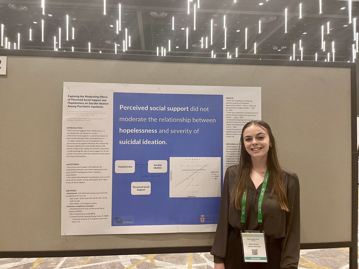 Sara Kimble (@sarakkimble) on Twitter photo Had such a great time presenting at <a href="/ABCTNOW/">Association for Behavioral and Cognitive Therapies</a>. So grateful to have had the chance to learn from so many experts on interventions for SITBs & emotion dysregulation! #ABCT2023 Had such a great time presenting at <a href="/ABCTNOW/">Association for Behavioral and Cognitive Therapies</a>. So grateful to have had the chance to learn from so many experts on interventions for SITBs & emotion dysregulation! #ABCT2023