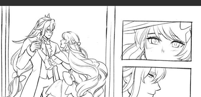 anyway they're in love
(neuvia wip) 