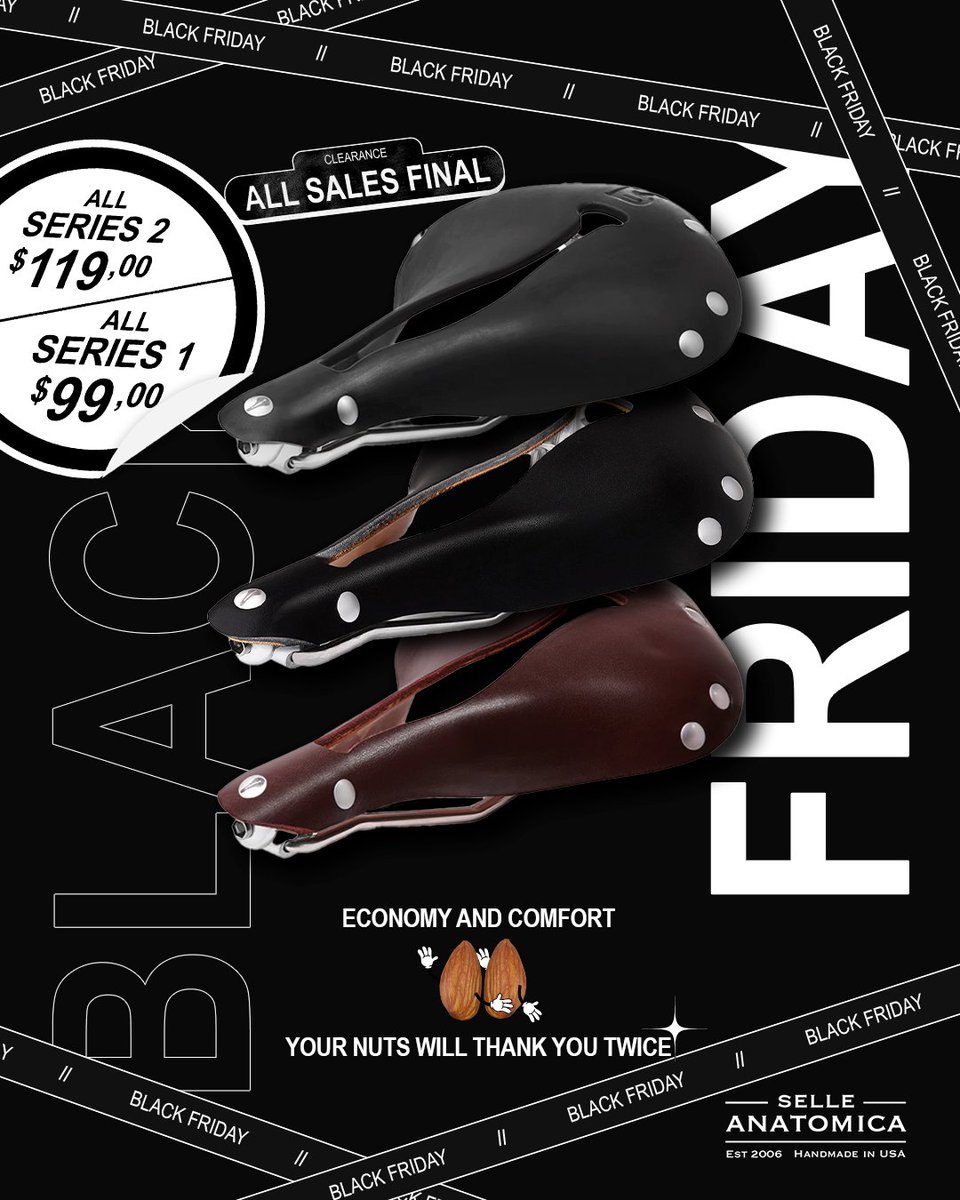 Selle Anatomica tweet media