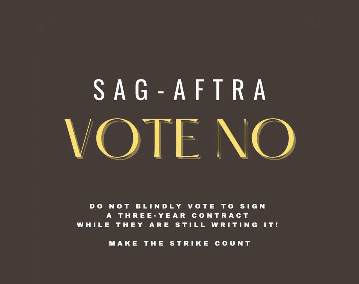 bgcoalition2020's tweet image. A "mosaic" of #AI protections sounds poetic, @DuncanCI. But unless &amp;amp; until the TA includes the language that make a clear that an #actor is a PERSON, no #SAGAFTRA Member should ratify it. Go back to the table &amp;amp; get us what we need NOW before it's too late.