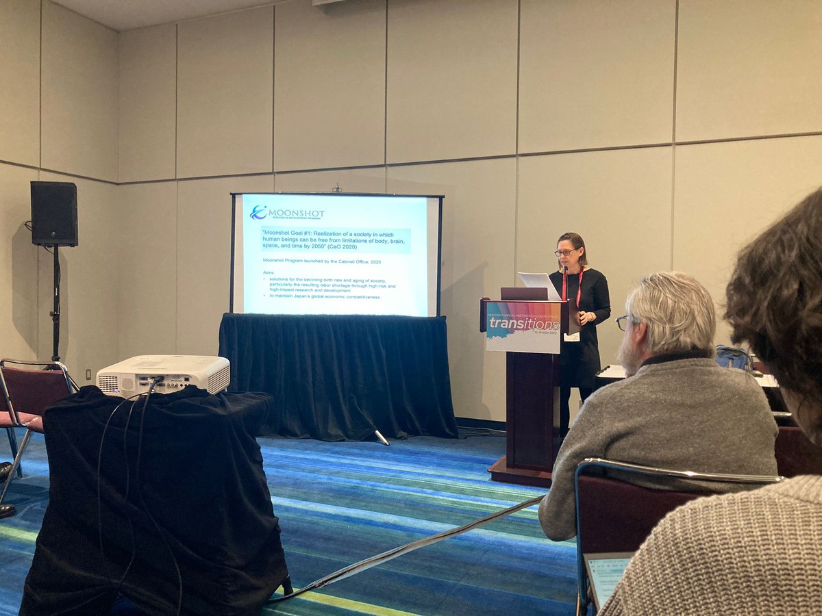 dij_tokyo's tweet photo. DIJ's @SpodenCelia presenting her research paper "Cyber-Physical Spaces in Japan:  Social Inclusion of People with Disabilities Through Avatar-Work" at the #AAACASCA2023 in Toronto last Friday @AmericanAnthro @CASCATweet. Thanks for the photo @KlienSusanne! https://t.co/1sXR3YoRNM