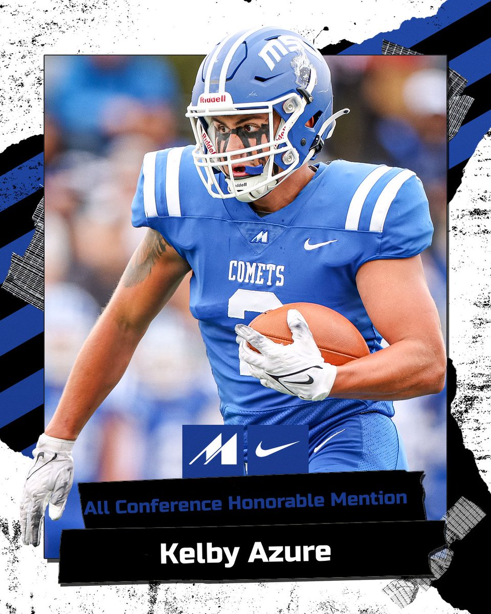 Comet_Athletics's tweet photo. 🏈| Congrats to our All Conference Honorable Mention players:

#2-  Fr. TE Kelby Azure - Portland, N.D.
#8- Jr. RB Mason Ollman - Silver Bay, Minn.
#9- Jr. TE Darrick Frederick - Belcourt, N.D.
#48- Jr. DL Jared Gay - Houston, Texas https://t.co/eb7uwDxj4w