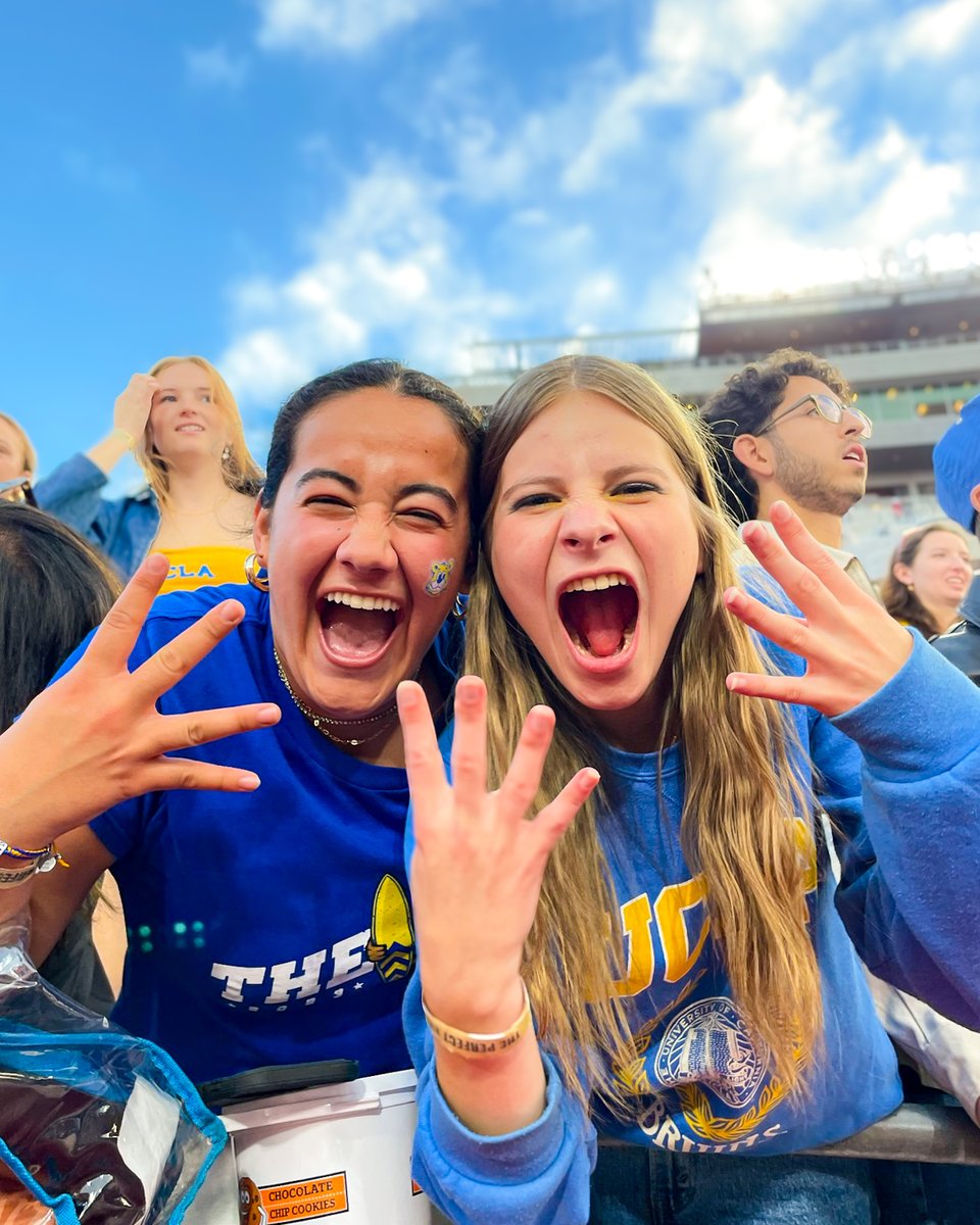 UCLA's tweet image. Still not over our BruWIN this weekend! #BeatSC 🐻 🏆 🔥 @UCLAFootball