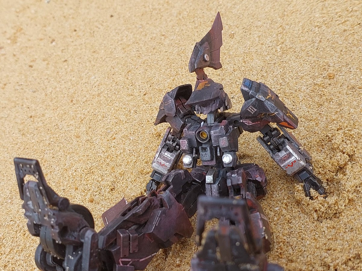 pholyphonicOD's tweet image. #frameArms #Kotubukiya
#gunpla 

The beach is a good place to rest
