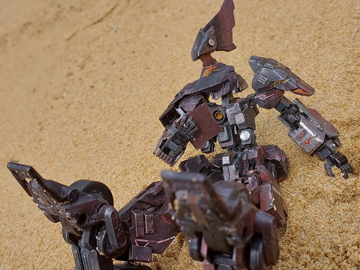 pholyphonicOD's tweet image. #frameArms #Kotubukiya
#gunpla 

The beach is a good place to rest