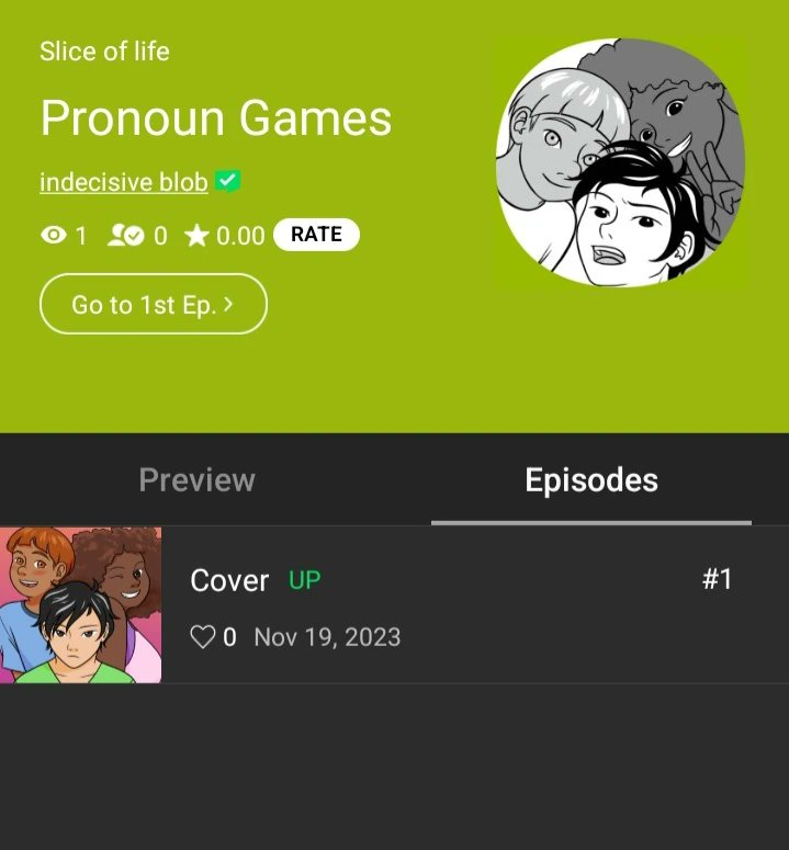 indecisive_blob's tweet photo. It’s happening!!! I’m trying out this story again from scratch, and this time, I’ll be posting on Webtoon! 

The cover is already up (link in bio), so please go check it out and subscribe if you’re interested 💙 
Chapter 1 will launch January 6th!

#pronoungamescomic https://t.co/cpEYHsa81k