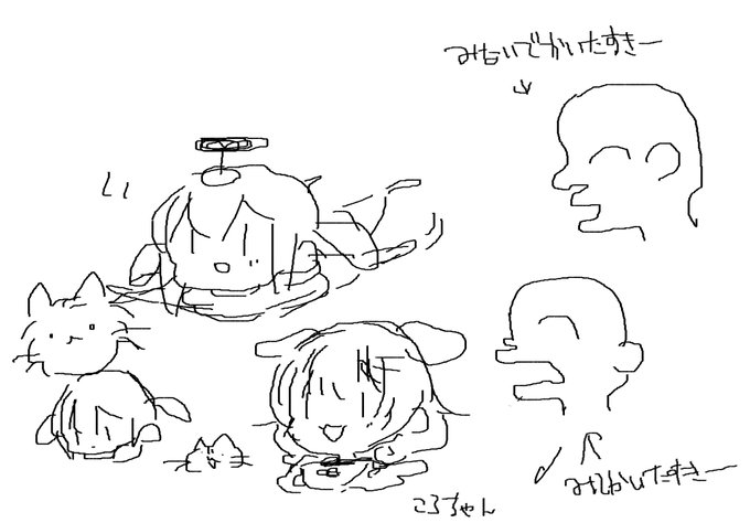 ころちゃんがマウスでおえかきしてるのみて ぺろめくりもマウスで描いてみたムズゥ#戌神ころね #生神もんざえもん 