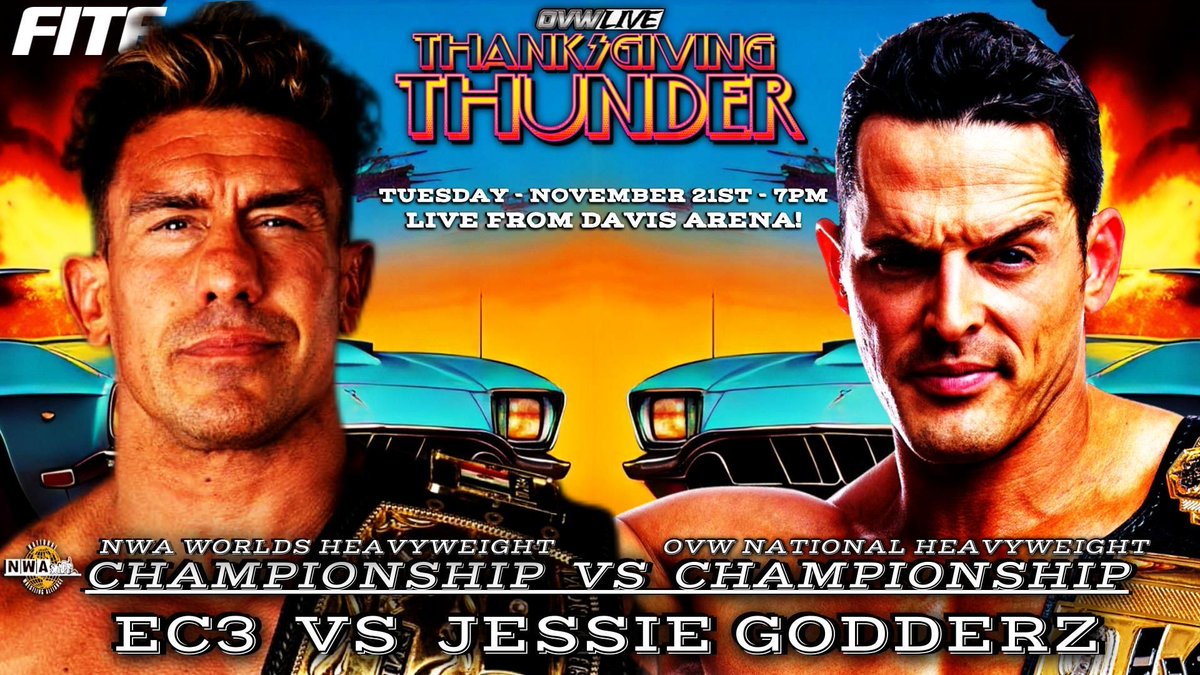 MrPEC_Tacular's tweet photo. @SeanRossSapp Sorry Cody. I'm busy tonight prepping for my big match at OVW Thansgiving Thunder tomorrow night at 7pmET on @FiteTV in a TITLE vs TITLE match vs head #overGEEK EC3.
Maybe next time.
@ovwrestling @TheRealAlSnow @KySportsRadio @Fightful @FightfulSelect #WrestlersNetflix @netflix https://t.co/swfcwOOWhx