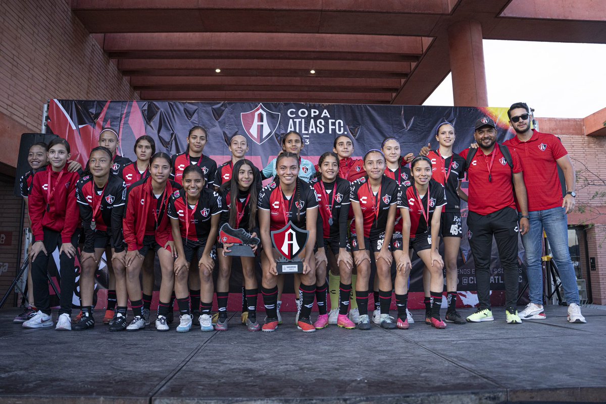 AtlasFC's tweet photo. ¡Último día de actividad de la Copa Atlas FC! ❤️🖤
Gracias a todos los participantes de esta primera edición y muchas felicidades a todos los Campeones y Subcampeones 🦊
¡Nos vemos en la #CopaAtlasFC 2024! 🔴⚫️ https://t.co/gPCYOsqBpj