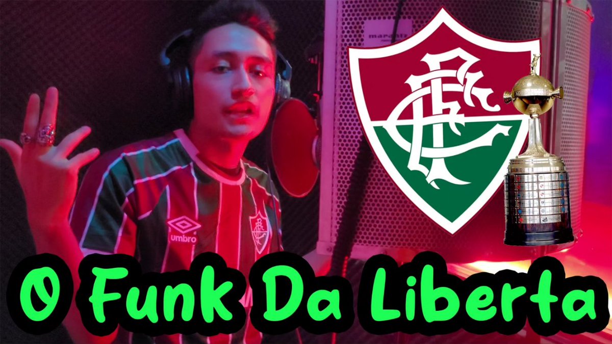 Alejandro_AT__'s tweet image. JÁ DISPONÍVEL !!! O Funk Da Liberta - Fluminense Campeão Libertadores 2023 🇧🇷🏆 Minha nova música em todas as plataformas musicais! 🎧🎶🔥 Ouça e compartilhe com todos os tricolores 😉🇭🇺  #AlejandroAT #ATG4MER #fluminense #fluminensefc #fluminenselibertadores