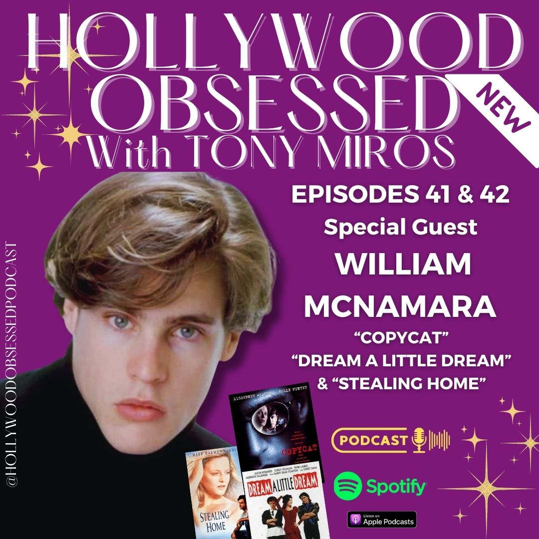 There are two new episodes of @HLWDobsessed for u 2 listen 2 w special guest actor @williammcnamara who tells me all about his incredible 30-year plus film career and his new obsession of showrunning his own TV series #thetroublewithbilly ! Listen now! hollywoodobsessedthepodcast.com/guests/william…
