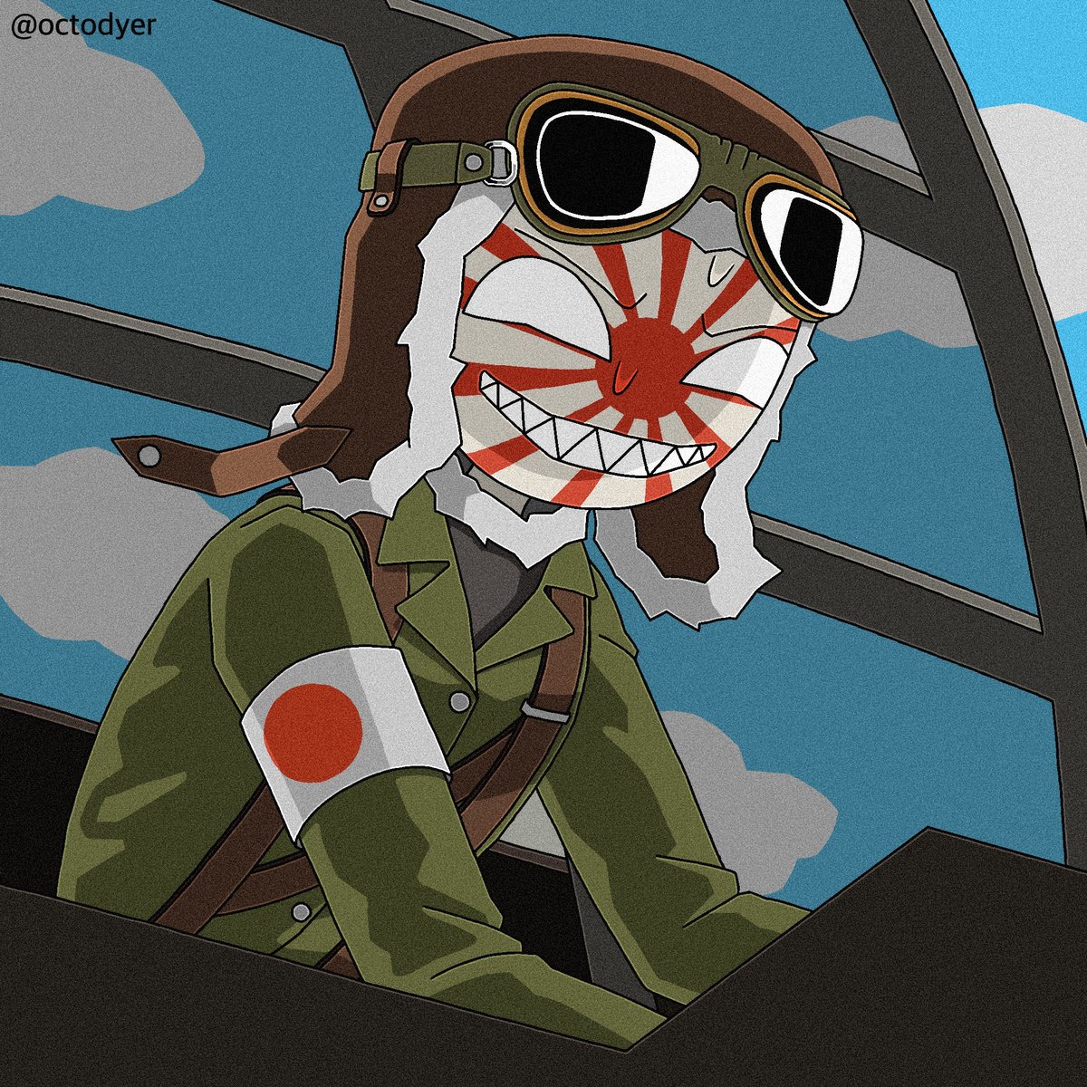 Kamikaze #countryhumans #countryhumansjapan