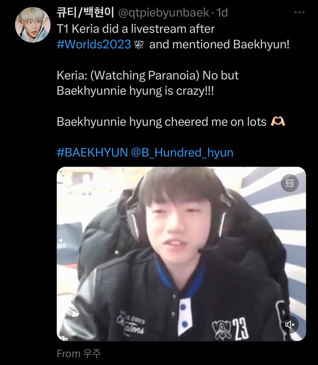 SAGITAURUS2706's tweet photo. another day another new fanboy of Baekhyun😍 https://t.co/ryOdBXBxcH