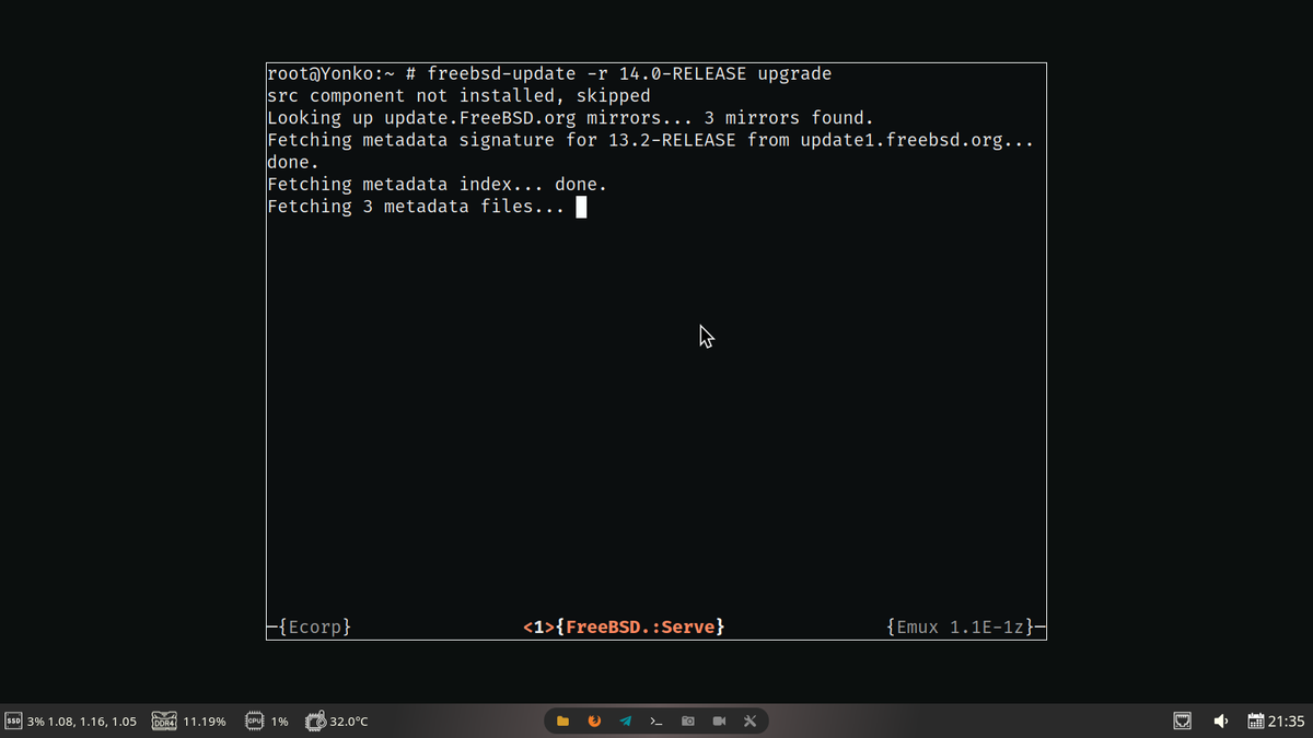 Glo_Musketeer's tweet image. #FreeBSD 14.0-RELEASE
go go go!