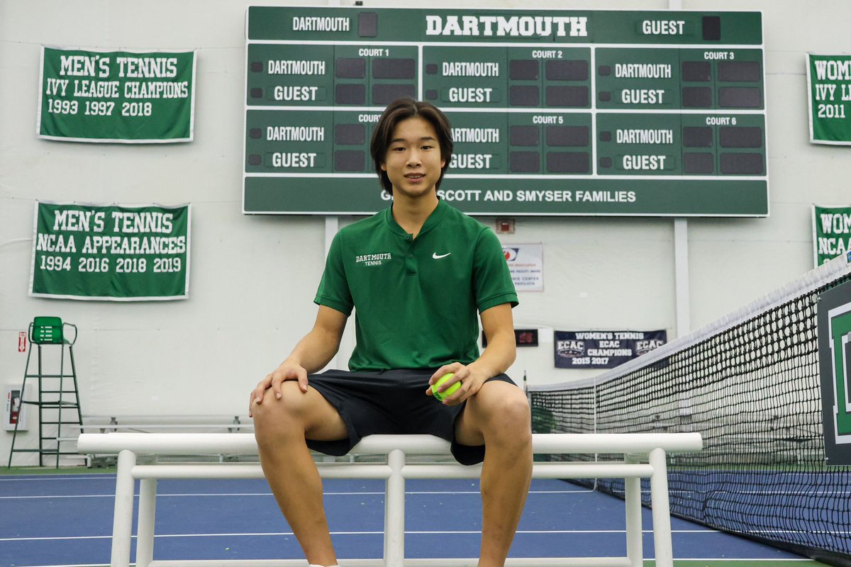ParsaBombs's tweet photo. After decommitting from Harvard, five-star recruit Denny Bao (UTR 11.77 / #43 in the class of 2024 / #2 in British Columbia @TennisRecNet) has verbally committed to @DartMensTennis. The 17yo has an ITF juniors career-high ranking of #176 and is ranked #8 in Canada's U18 rankings. https://t.co/rQ79GXz0uN