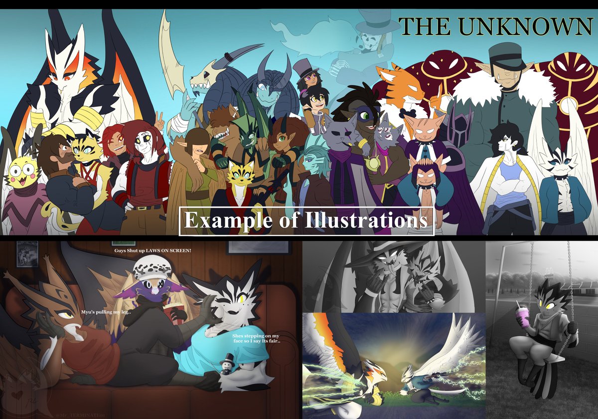 Mr_TERMINATE01's tweet image. Just updated my commission sheet and my Commission are open!