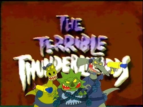 GalapagosButt's tweet photo. Today's the 30th Anniversary of this great show.
#TheTerribleThunderlizards https://t.co/16h7cYXoDH