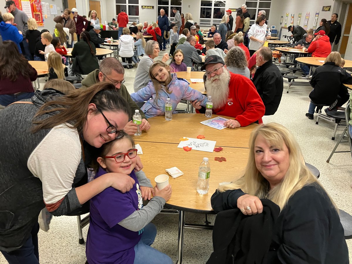 PLE_Tigers's tweet photo. Rain and 🏈 game didn’t keep these Grandparents and special friends away. Thank you PLE PTA for making it a special night. #PLEProud https://t.co/DxUX0IUd5b