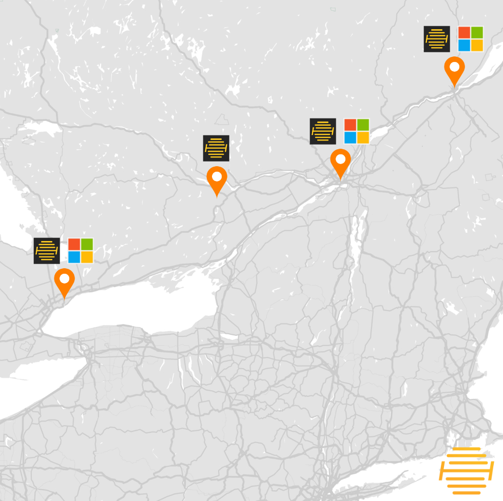 Exciting News! 🚀
Hive is now one of the very few Canadian networks to peer with Microsoft in Toronto, Montreal and Quebec City!
#peering #bgp #azure