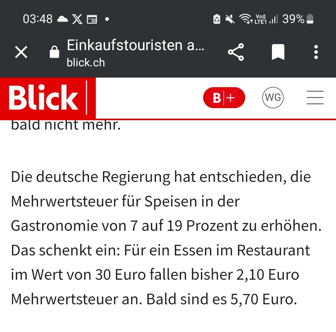 wg3800ch's tweet photo. #Deutsche #linke #Ampelregierung im Dienste der #Bürger und der #KMU #Gastrobetriebe #Beizen #Kneipen: Erhöhung #Mehrwertsteuer von 7 auf 19 %!!! #Willkommenskultur und #Energiewende müssen finanziert sein ... #bullshit https://t.co/v3XKTHU7ae