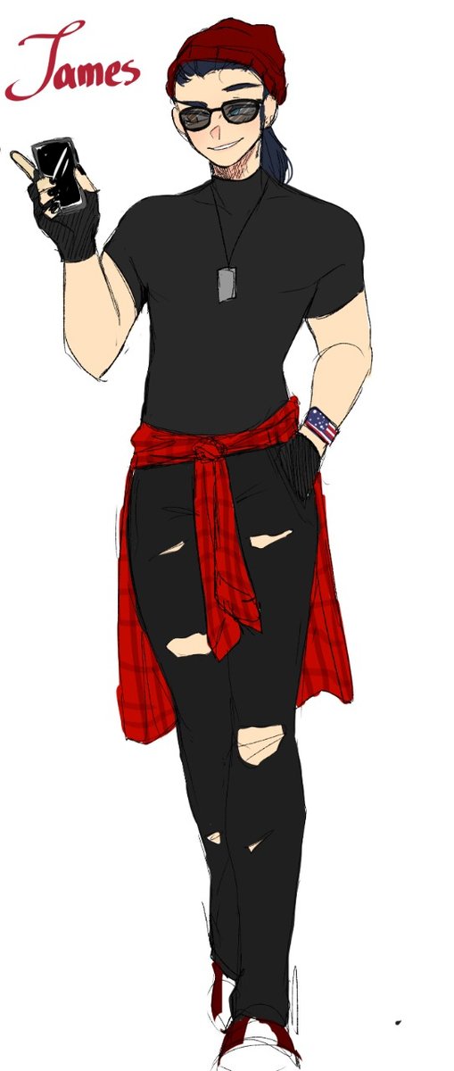 rediseño de James- que ganas de bautizar esos zapatos blancos 

2023-2021

#characterdesign