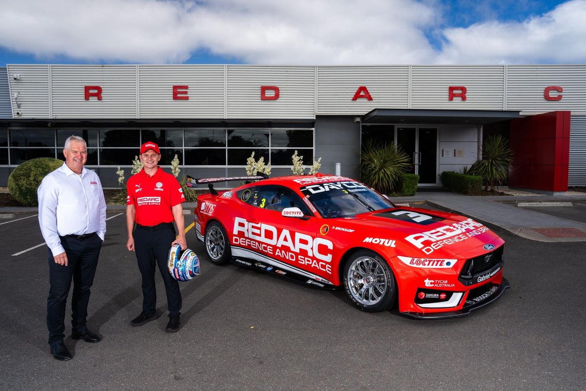 Todd_Hazelwood's tweet image. Introducing my #3 @redarc_AUS Ford Mustang for this weeks VAILO Adelaide 500! 😍

The new paint looks amazing! As they say, red goes faster right? 😜 

#THR x #REDARC • #BRT • #Supercars #PoweredByMotul