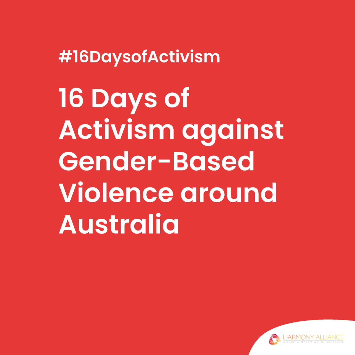 51 women lost to male violence in Australia this year. It's time for change. Stand up during the #16DaysOfActivism, Nov 25-Dec 10. Join events nationwide, and advocate for safety, equality, and respect for all. #16Days #RespectForAll