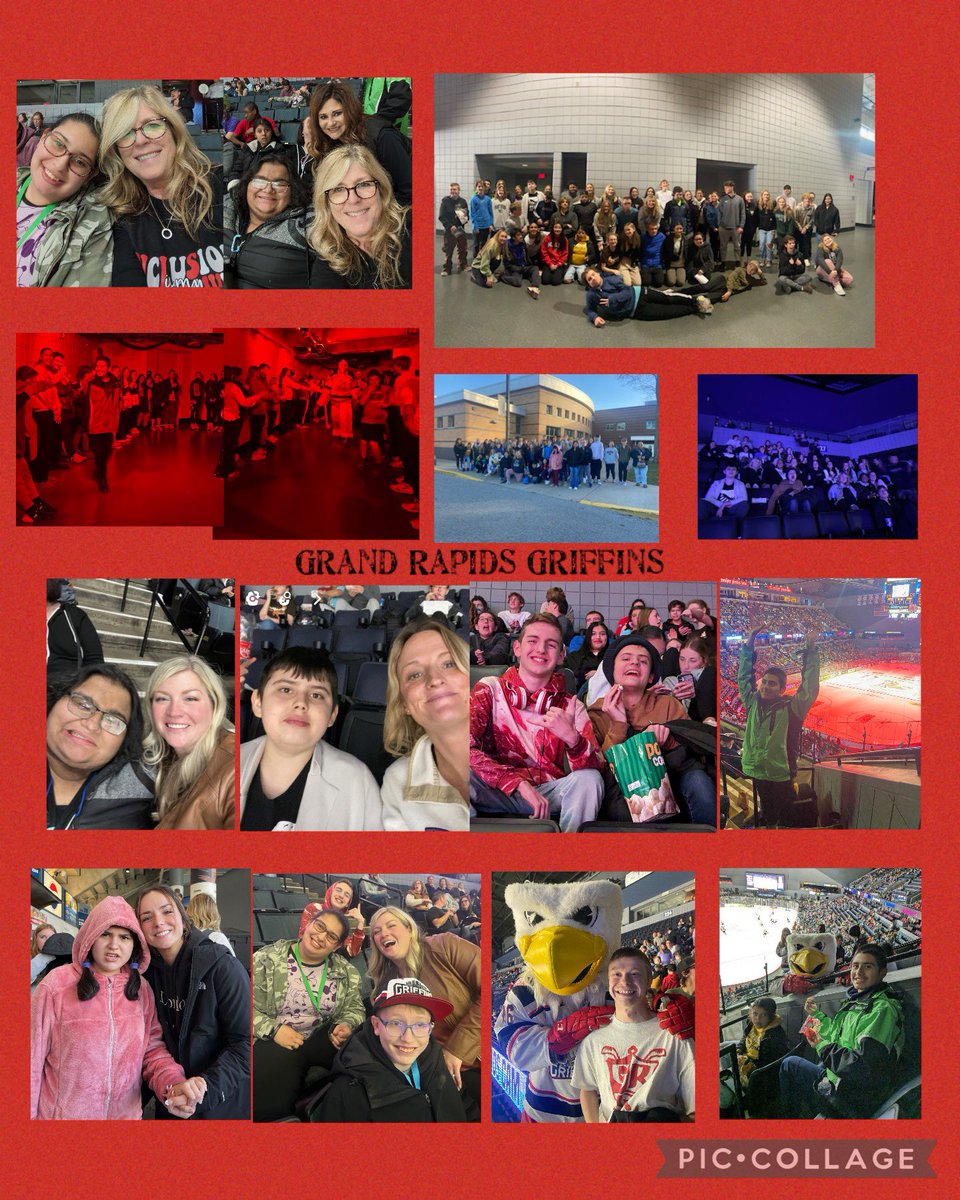 Fun day cheering on the Grand Rapids Griffins and celebrating Isaac’s birthday! Special thank you to <a href="/lisa_fernandezl/">Lisa Fernandez</a> for planning this memorable field trip. #gowo