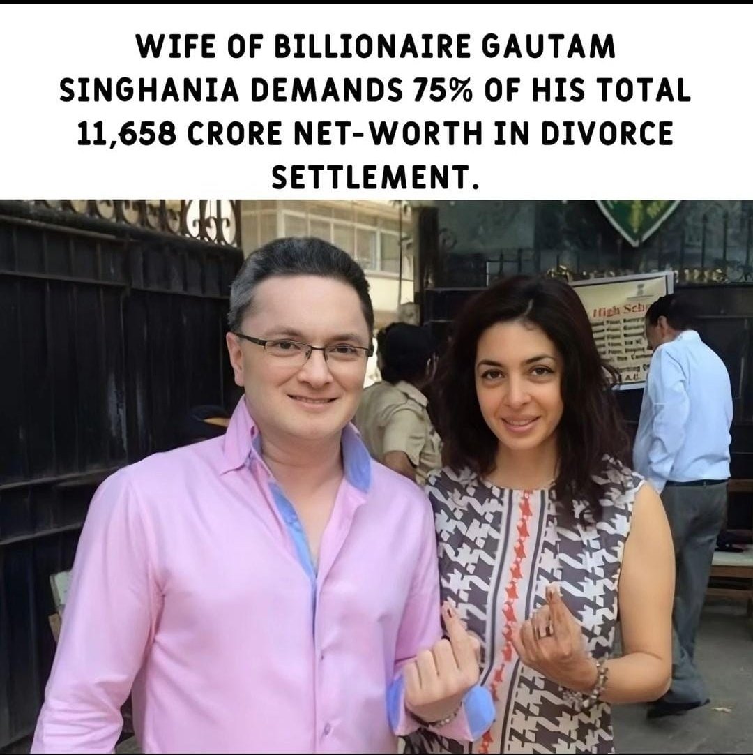 cskkanu's tweet photo. Shame on #Alimony beggars #Golddigger
@SinghaniaGautam https://t.co/CnFNx78qET