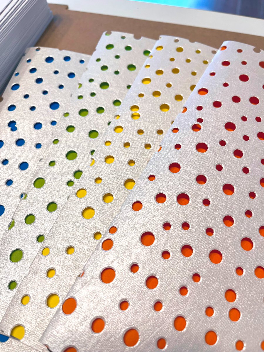 BoundByYuko's tweet photo. Pop!! How fun! 楽しい感じ！#paper #bookbinding #handmade #notebook #craft #sendai #紙 #製本 #手作り #ノート #仙台 https://t.co/URUCFBn3vA