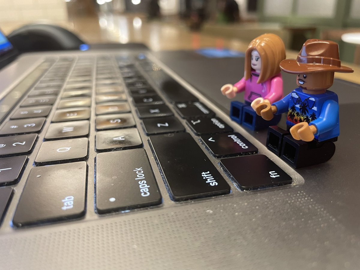 Back to work after #PASSDataSummit… #LegoSteve #LegoKathi