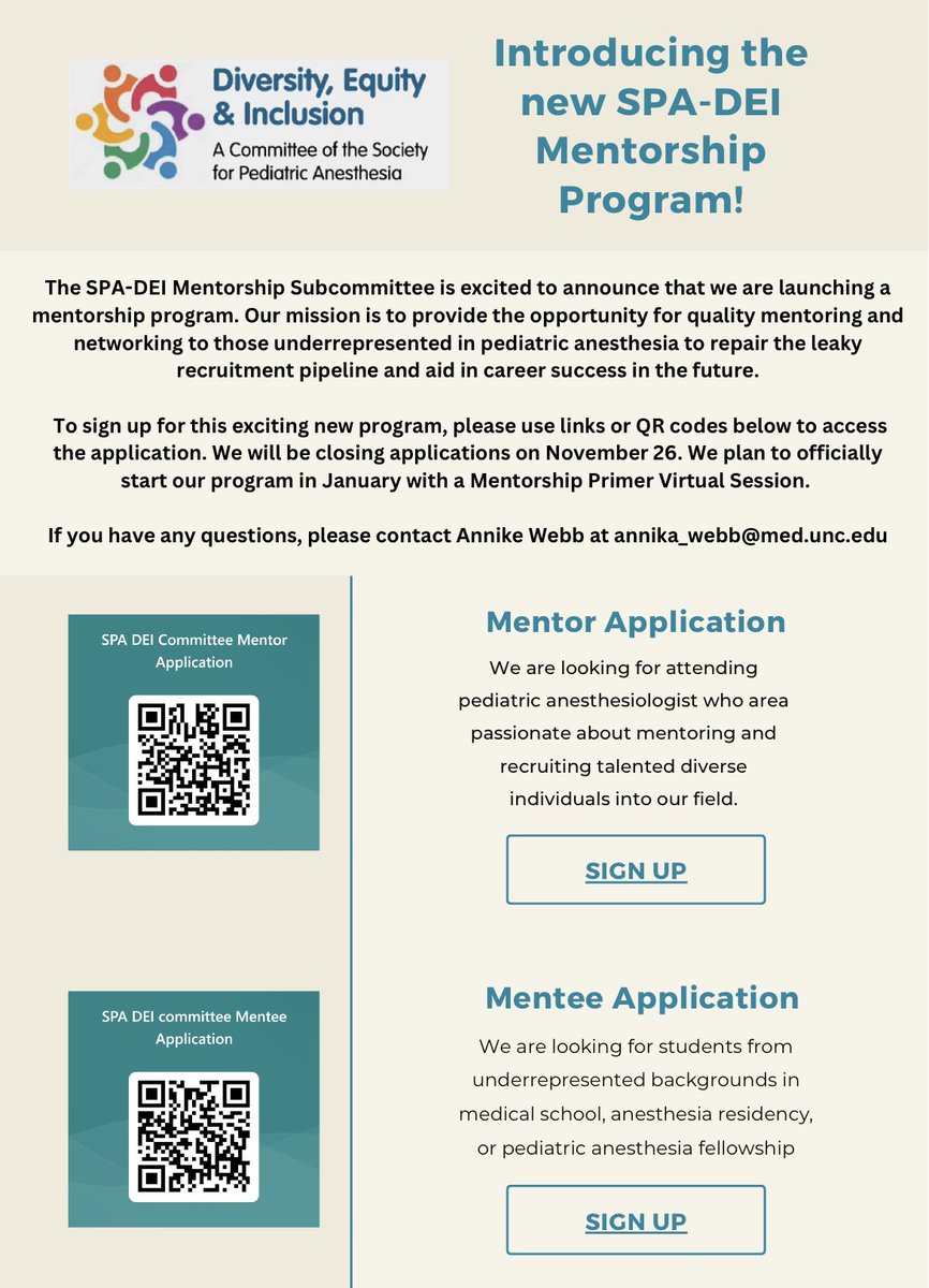 So incredibly inspired by @reece_nguyen and tonight’s journal club discussion! For anyone interested in DEI mentorship in anesthesia and pediatric anesthesia, sign up for the SPA mentorship program!