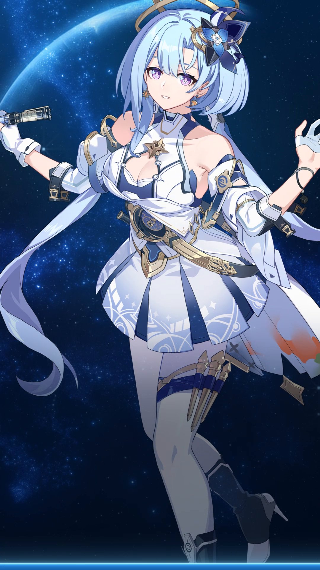 【崩壊3rd】宙旅・絵星の巻 大人クレージュ　コスプレ衣装　ウィッグ付き 崩壊3rd グレーシュ 衣装 崩壊3rd】宙旅・絵星の巻 大人クレージュ