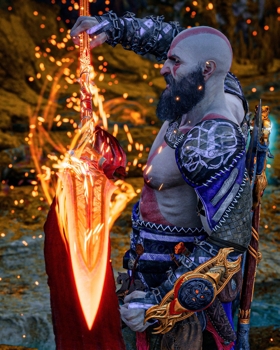 _Spartan_gamer's tweet photo. DAUPNIR 🌟
#GodofWar
#GodOfWarRagnarok
#GodofWarPhotoMode
#VirtualPhotography
#Kratos
#Draupnir
#Spartan https://t.co/qTegGAi18k